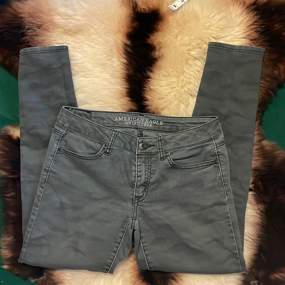 American Eagle Stretch Jegging Camouflage Jeans